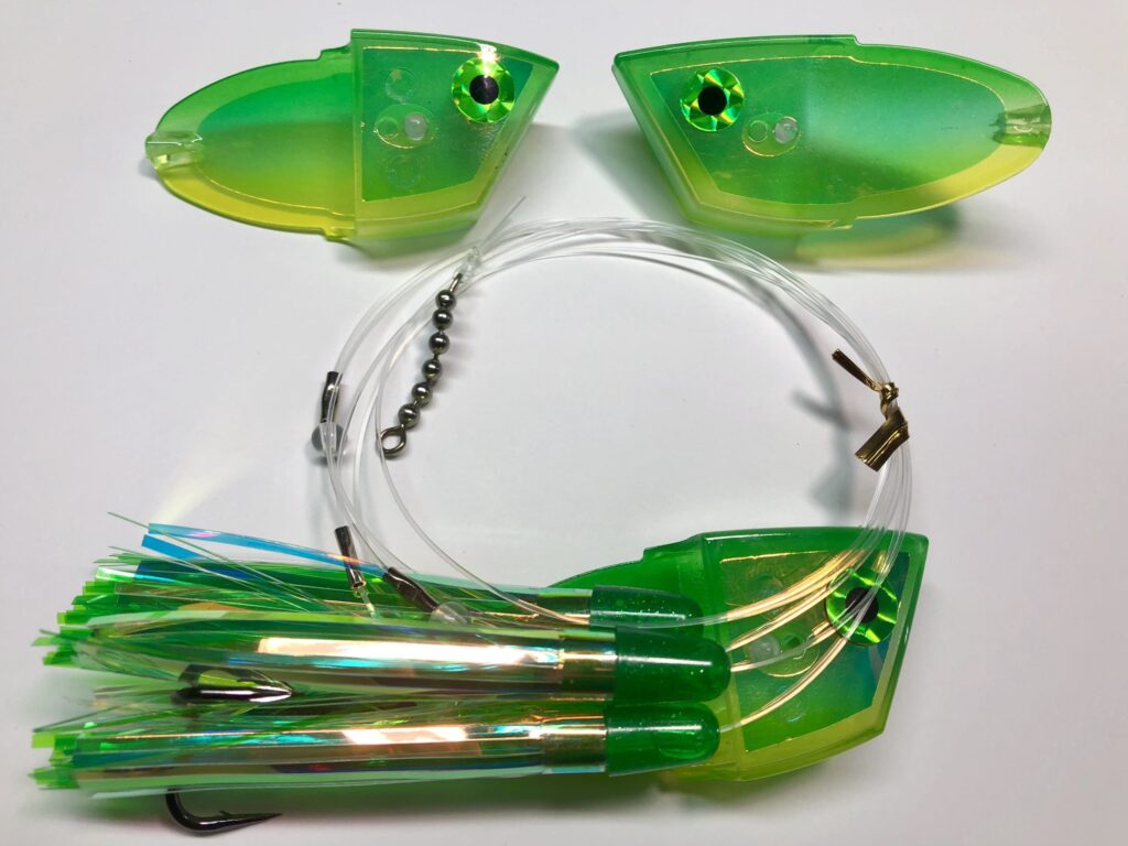 Green Dolphin Cut Bait Rig - Diabolical Custom Tackle