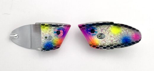 Chrome Into Mischief Bait Head