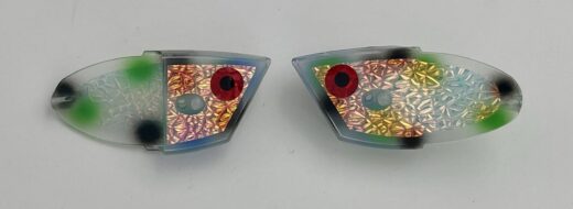 UV 2 Face Frog Bait Head