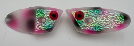 Pink War Frog Bait Head