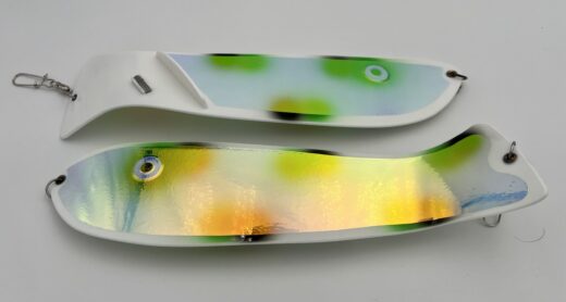 Custom 12” Pro-Troll Fish Flasher with EChip - War Frog