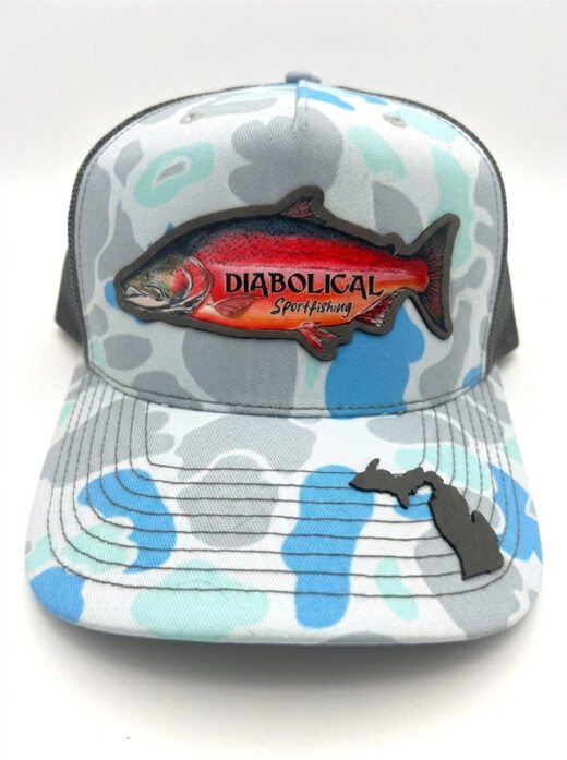 Fishing Hat - Diabolical Custom Artwork